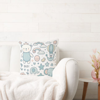 Almofada Travesseiro Decorativo para Berçário Caprichoso