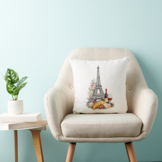 Almofada Travesseiro Decorativo Paris França
