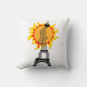 Almofada Travesseiro decorativo Paris Heat Wave 2022