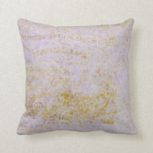 Almofada Travesseiro decorativo parisiense da lavanda