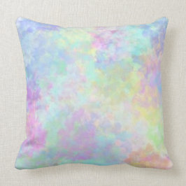 Almofada Travesseiro decorativo Pastel da aguarela