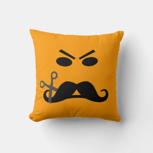 Almofada Travesseiro decorativo personalizado de bigode irr