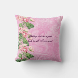 Almofada Travesseiro decorativo Personalizado de Flores Ros