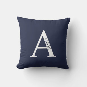 Almofada Travesseiro decorativo Personalizado de Monograma