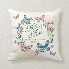 Almofada Travesseiro decorativo personalizado do casamento