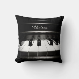 Almofada Travesseiro decorativo personalizado do piano
