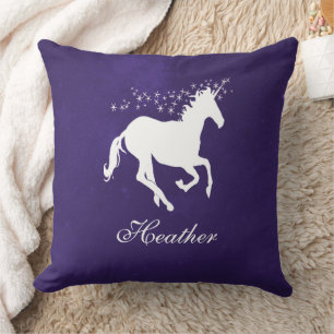 Almofada Travesseiro decorativo Personalizado do Unicórnio