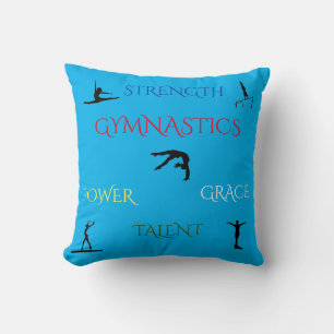 Almofada Travesseiro decorativo personalizado GYMNASTICS.