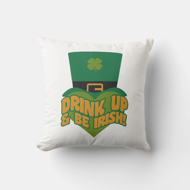 Almofada Travesseiro decorativo personalizado Leprechaun (Frente)