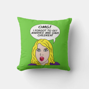 Almofada TRAVESSEIRO DECORATIVO personalizado RETRO HISTÓRI