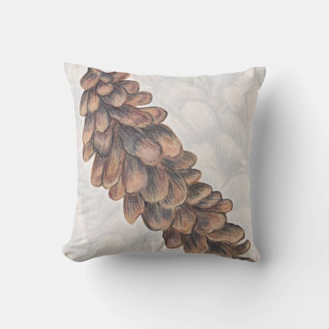 Almofada Travesseiro decorativo Pine Cone (Frente)