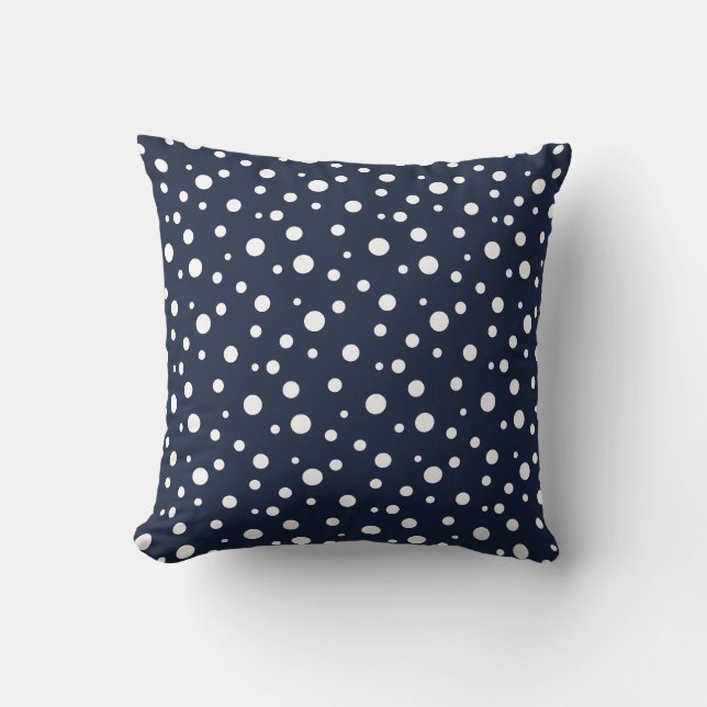 Almofada Travesseiro Decorativo-Polka Dots (Frente)