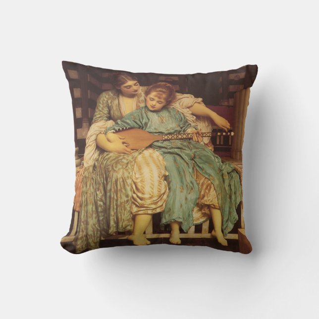 Almofada Travesseiro decorativo Pré-Raphaelite de Lição de  (Frente)