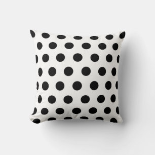 Almofada Travesseiro decorativo Preto E Branco