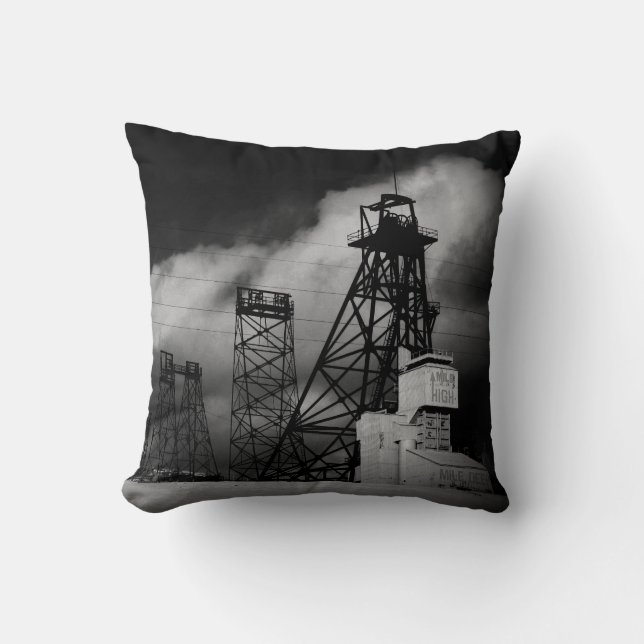 Almofada Travesseiro decorativo profundo do algodão da (Frente)