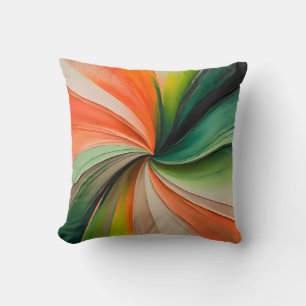 Almofada Travesseiro decorativo Quadrado de Pintura de Óleo