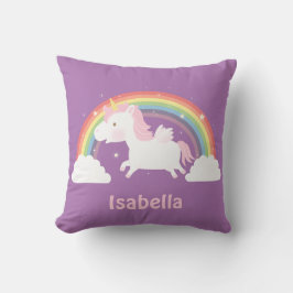 Almofada Travesseiro Decorativo Quarto de Meninas Unicórnio