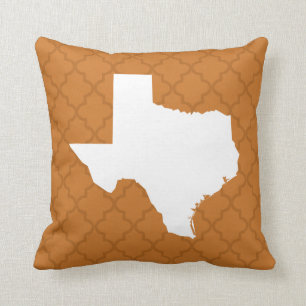 Almofada Travesseiro decorativo Quatrefoil do Texas Home St
