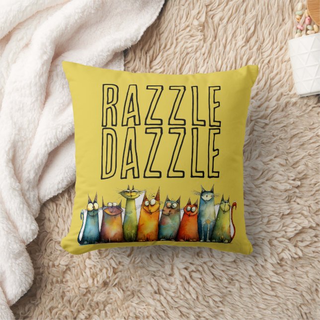 Almofada Travesseiro Decorativo Razzle Dazzle (Cobertor)