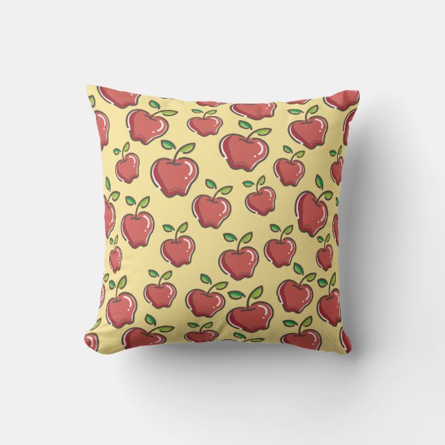 Almofada Travesseiro decorativo Red Apple (Frente)