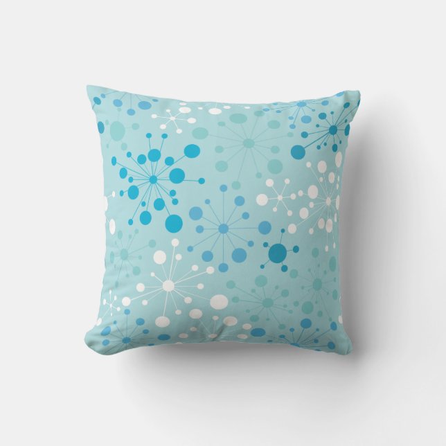 Almofada Travesseiro decorativo retro de Starburst (Frente)