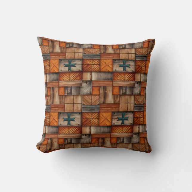 Almofada Travesseiro decorativo Retroocidental (Frente)