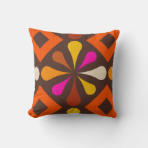 Travesseiro decorativo retrorativo estilo de 70s 6