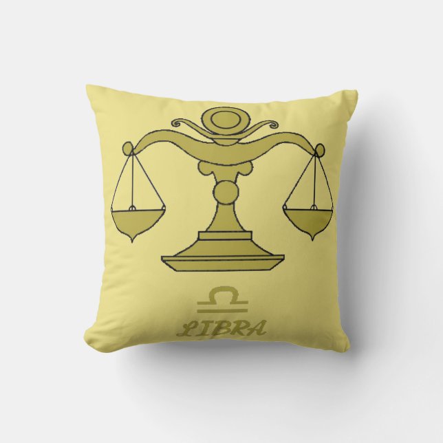 Almofada Travesseiro decorativo Reversível Libra (Frente)