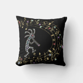Almofada Travesseiro decorativo Rhinestone Kokopelli, rotul