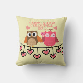 Almofada Travesseiro decorativo Romântico