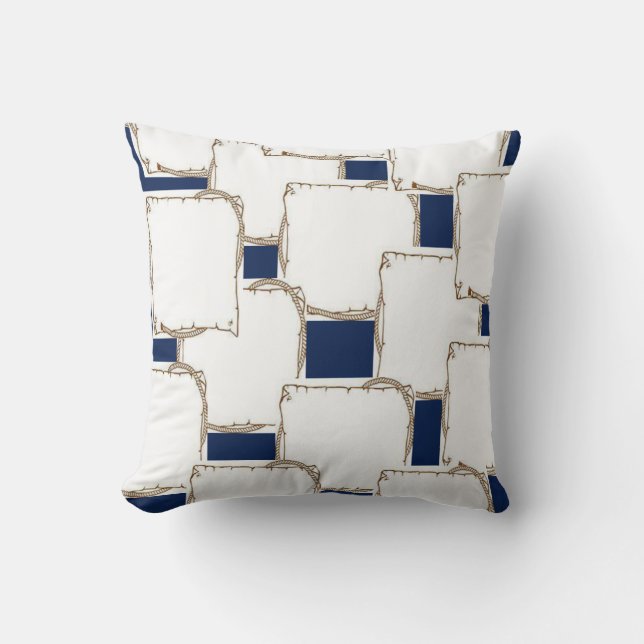 Almofada travesseiro decorativo Rope (Frente)