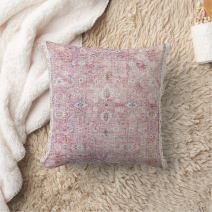 Almofada Travesseiro decorativo rosa-Floral Bohemian Marroq