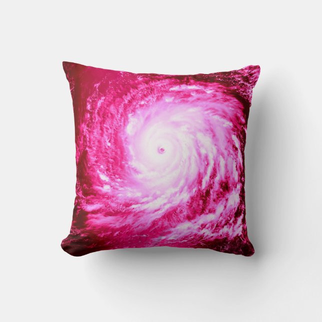 Almofada Travesseiro decorativo rosa giratório (Frente)