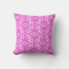 Almofada Travesseiro decorativo rosa púrpura amortecedor Tu