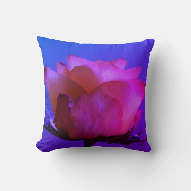 Almofada Travesseiro decorativo rosa rosa rosa (Frente)