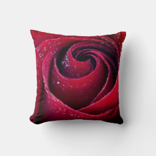 Almofada Travesseiro decorativo rosa vermelha
