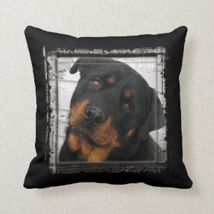 Almofada Travesseiro decorativo Rottweiler