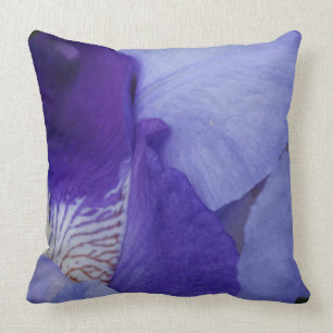 Almofada Travesseiro decorativo roxo da foto da flor da