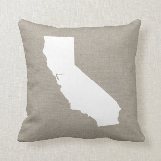 Almofada Travesseiro decorativo Rustic California State