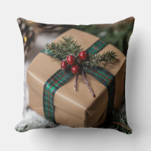 Travesseiro decorativo Rustic Christmas Gift