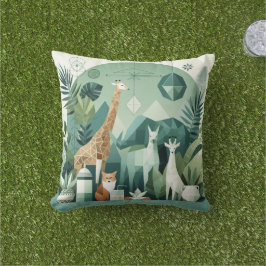 Almofada Travesseiro decorativo Safari Geométrico - Zen Vib