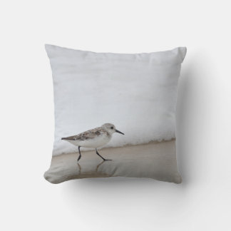 Almofada Travesseiro decorativo Sandpiper Shorebird Beach