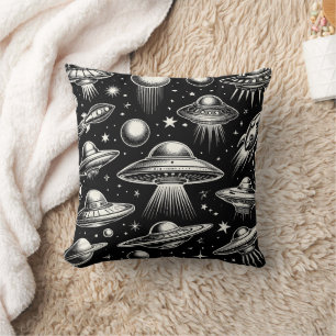 Almofada Travesseiro decorativo SciFi para OVNIs e Sauceres