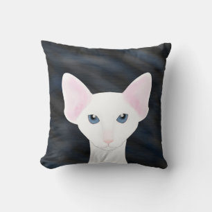 Almofada Travesseiro decorativo Shorthair Oriental