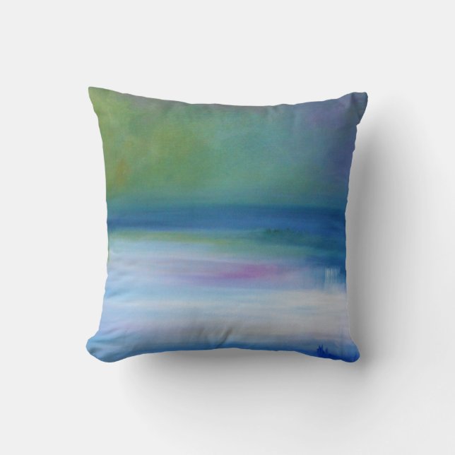 Almofada Travesseiro decorativo silencioso do abstrato do (Frente)