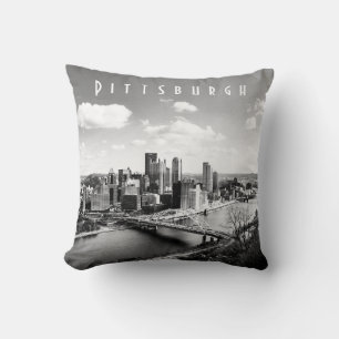 Almofada Travesseiro decorativo Skyline Pittsburgh