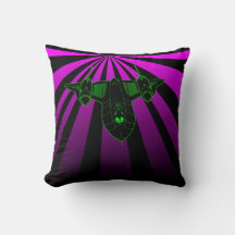 TRAVESSEIRO DECORATIVO SR-71 Blackbird