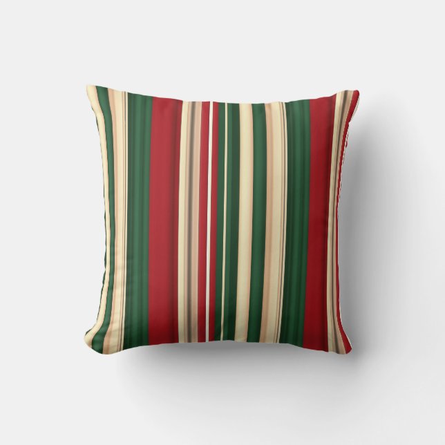 Almofada Travesseiro decorativo Stripes De Natal-24-Sq (Frente)