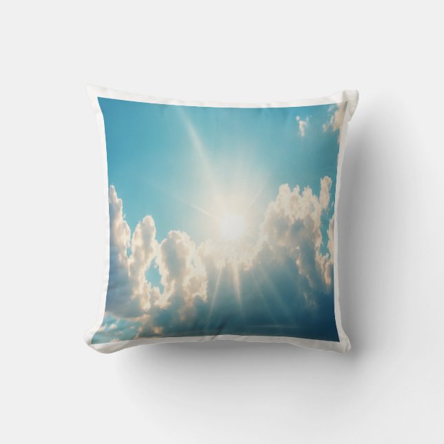 Almofada Travesseiro decorativo Sun Shine (Frente)