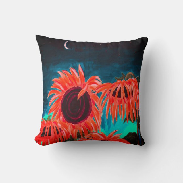 Almofada Travesseiro decorativo Sunflower (Frente)